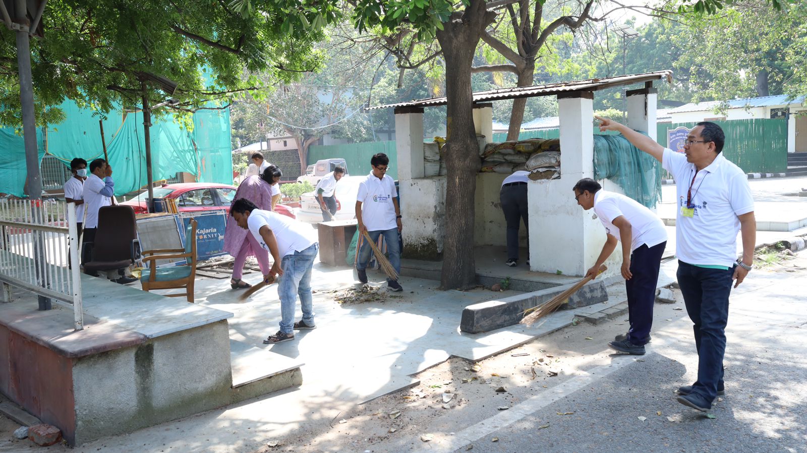 DPE organised Shramdaan during Swachhata Hi Sewa-2023 Campaign on 1st October 2023