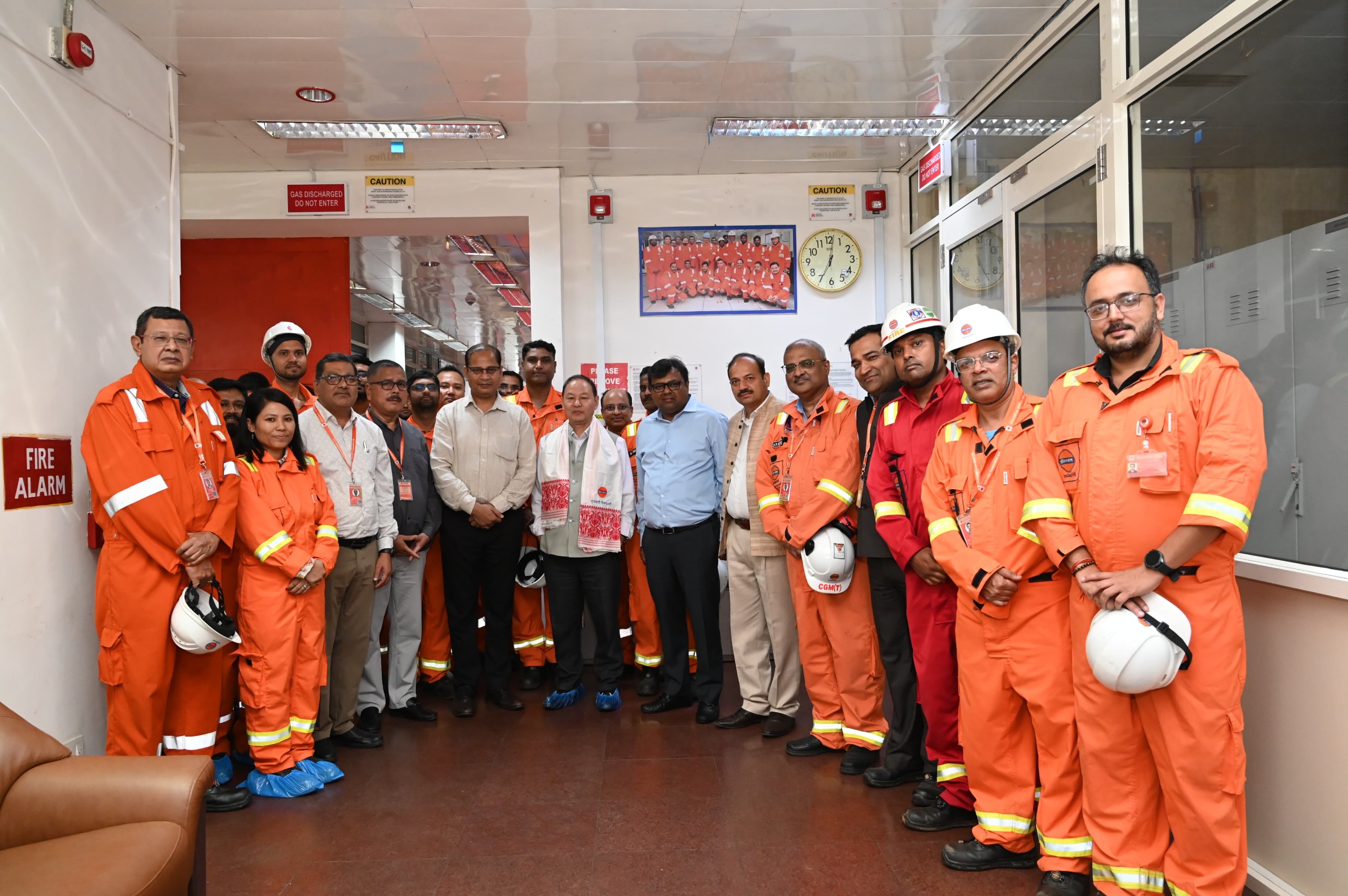 Secretary, DPE visited IOCL Guwahati Refinery on 02.08.2025 