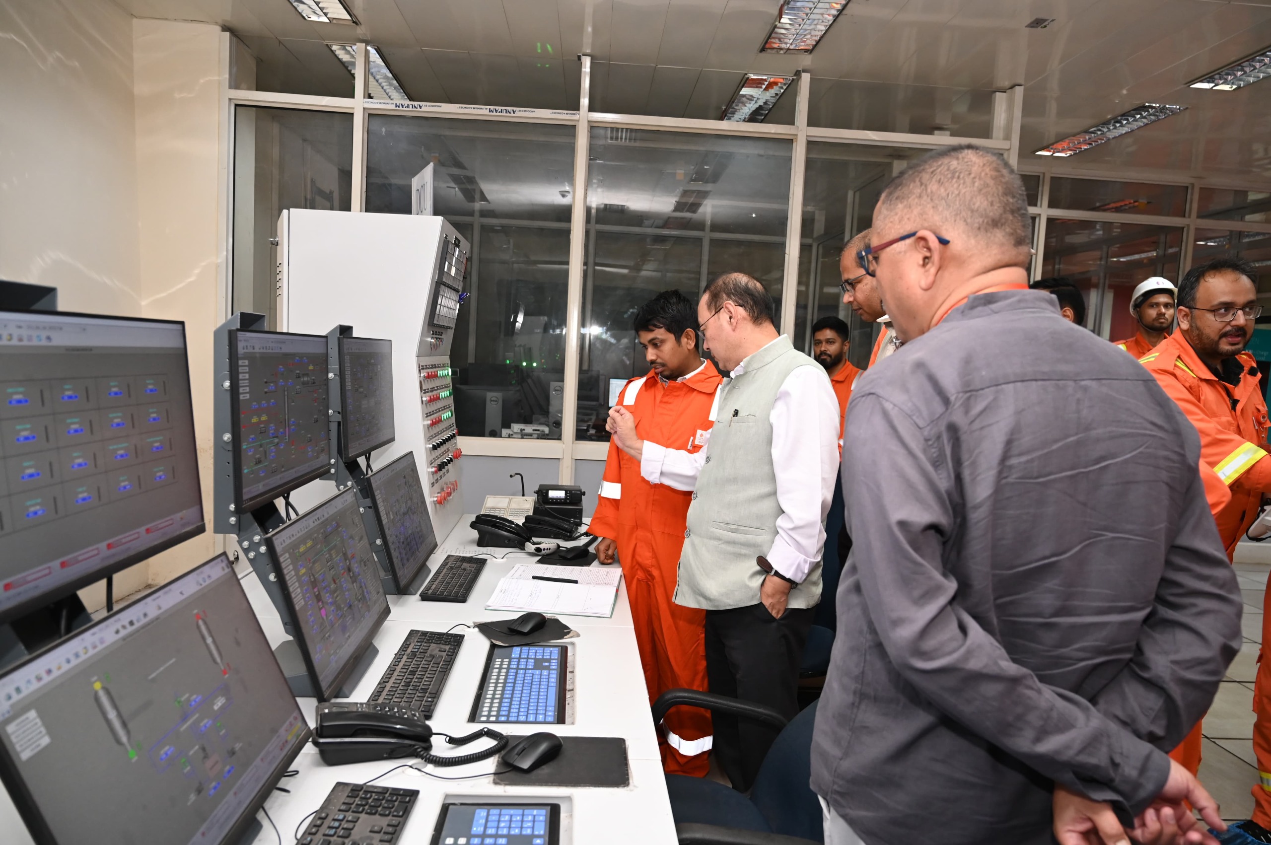 Secretary, DPE visited IOCL Guwahati Refinery on 02.08.2025 