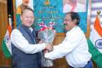 A get-together of the officers and staff of DPE